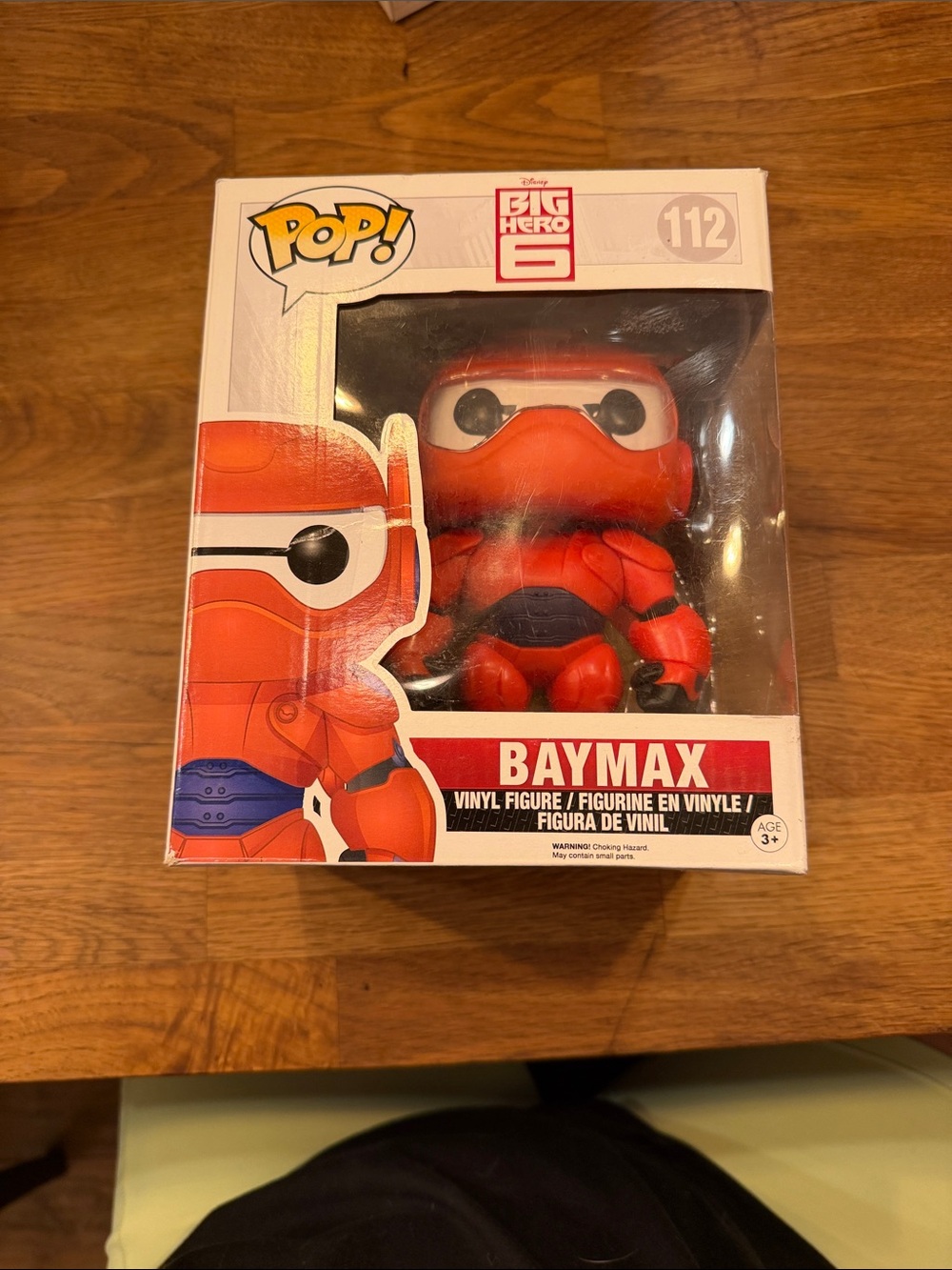 Funko Pop! Baymax Vinyl Figure - Red and Black